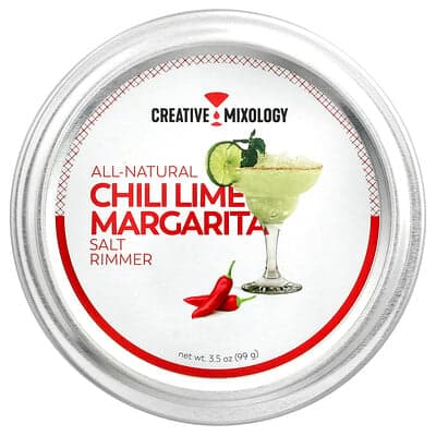 The Spice Lab, Creative Mixology, Chili Lime Margarita Zout Rimmer, 3,5 oz (99 g)
