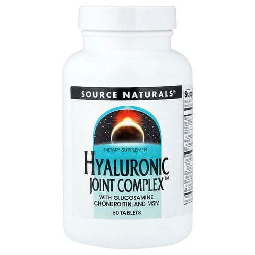 Source Naturals, Hyaluronzuur Joint Complex™, 60 tabletten