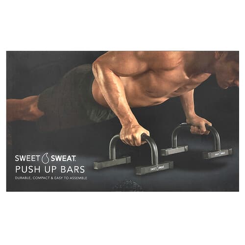 Sports Research, Sweet Sweat®, Push Up Bars, 2 stangen