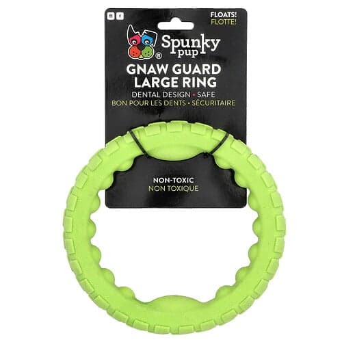 Spunky Pup, Knaagbescherming, grote ring, 1 stuk speelgoed