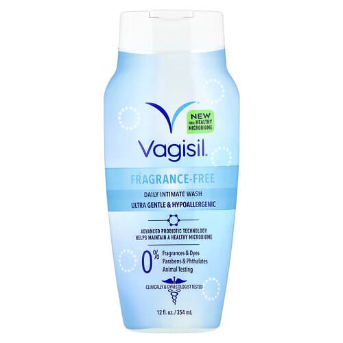 Vagisil, Dagelijkse intieme wasgel, geurvrij, 354 ml