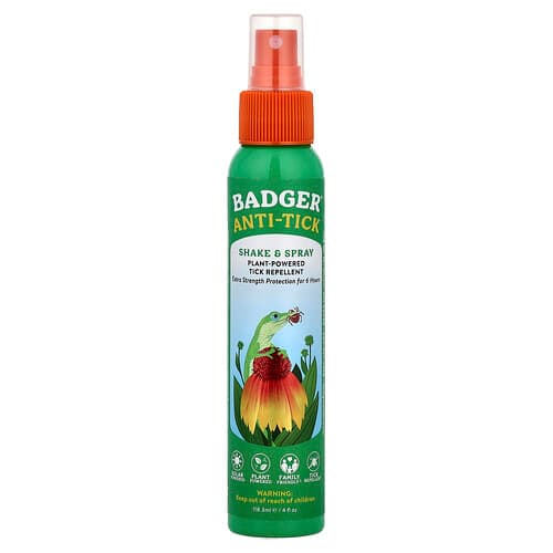 Badger, Anti-tekenmiddel op plantaardige basis, 118,3 ml (4 fl oz)