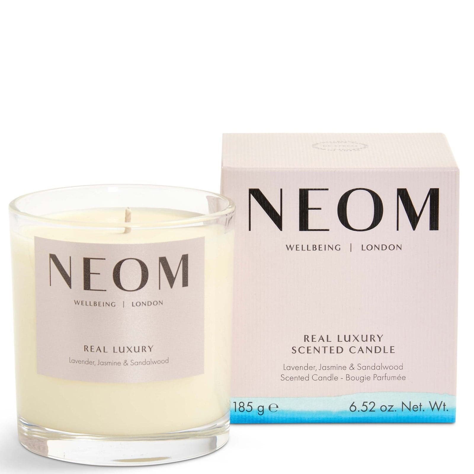 NEOM Real Luxury De-Stress Geurkaars met één Lont
