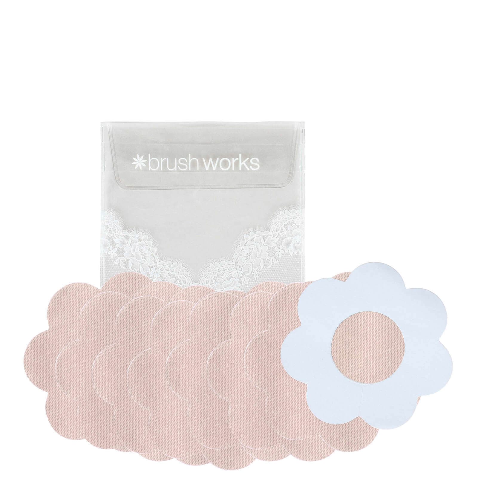 brushworks Satijnen Tepelhoedjes