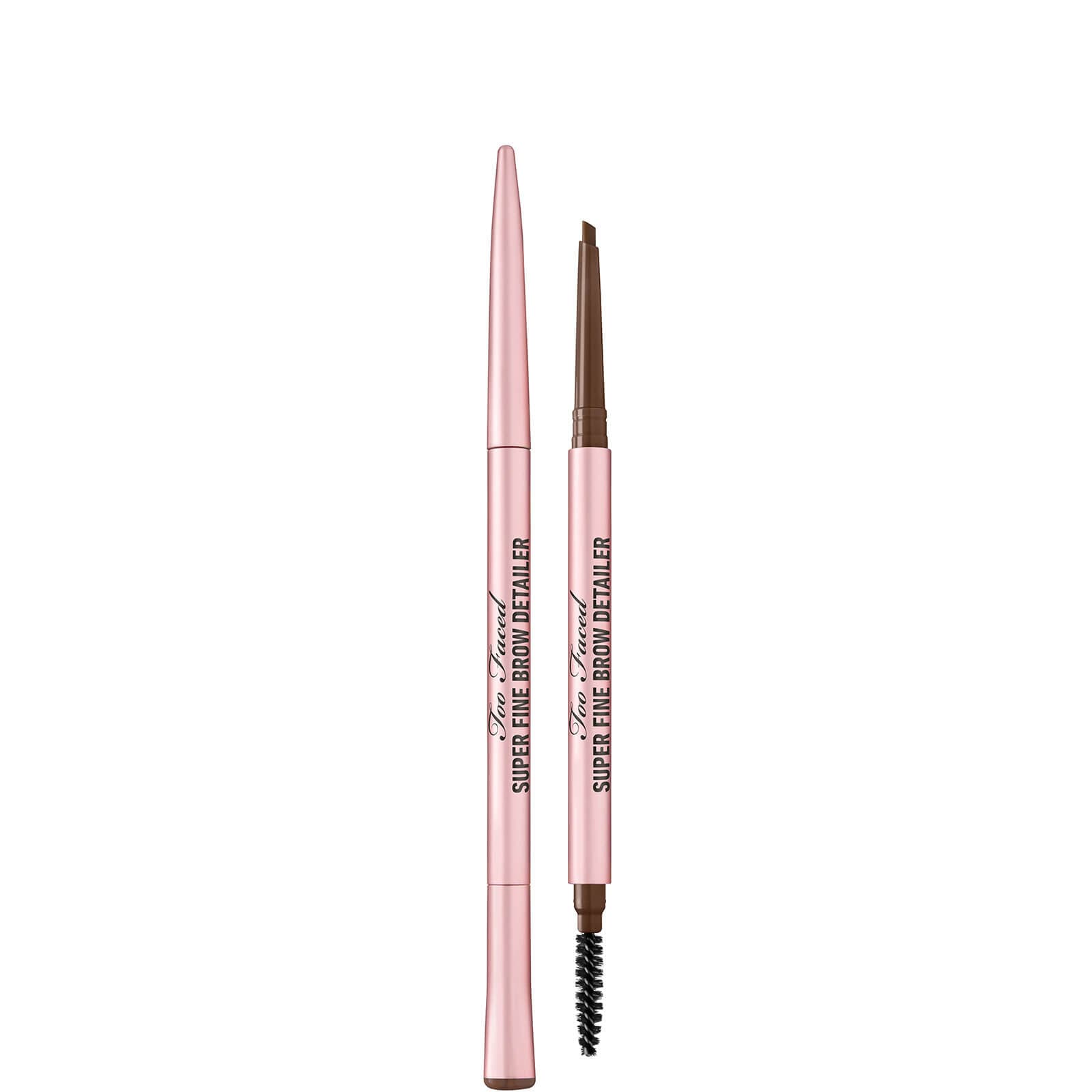 Too Faced Superfine Wenkbrauw Detailer Ultra Slim Wenkbrauwpotlood 0,08g (Verschillende Tinten) - Dark Brown