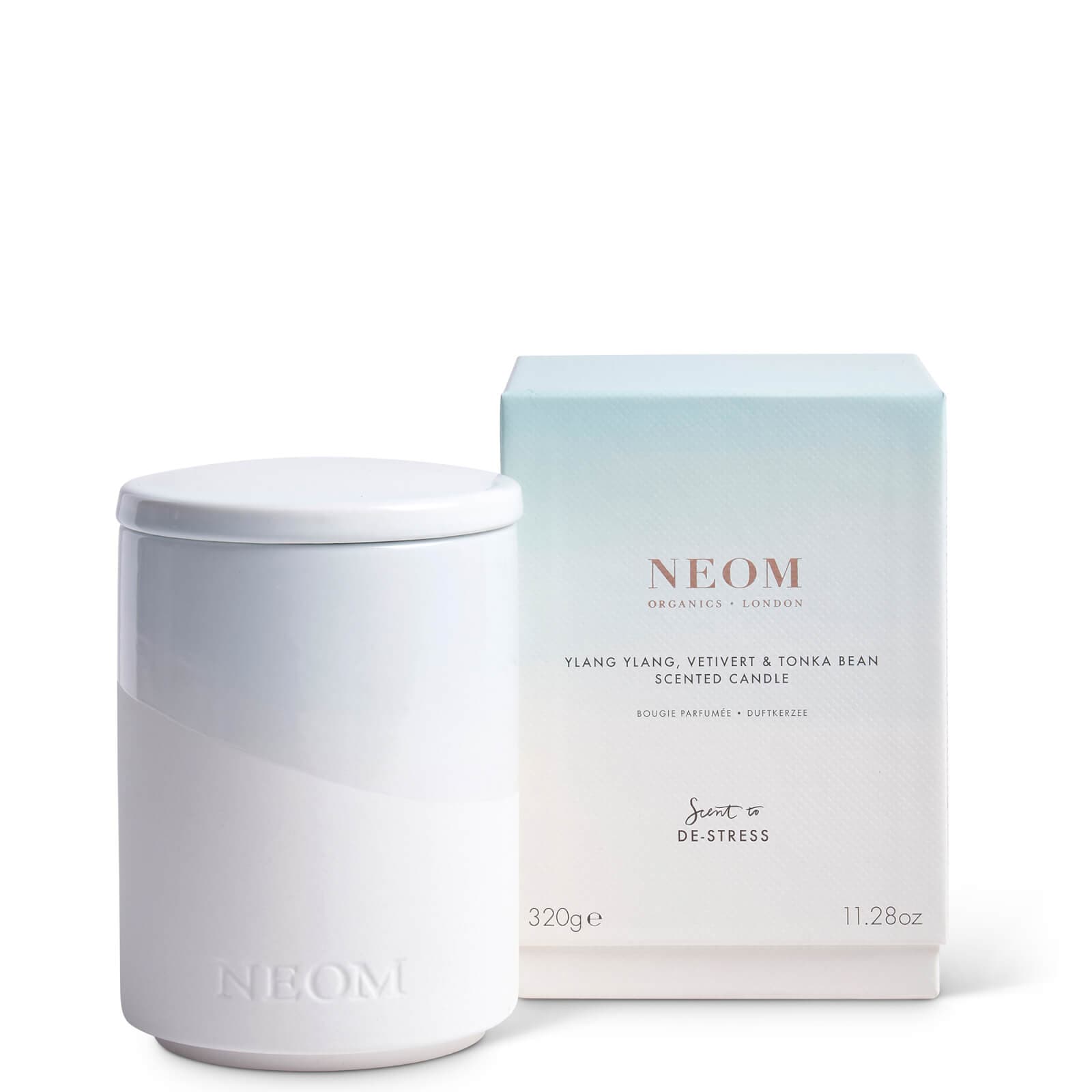 NEOM Geurkaars Ylang-Ylang, Vetiver en Tonkaboon 320g