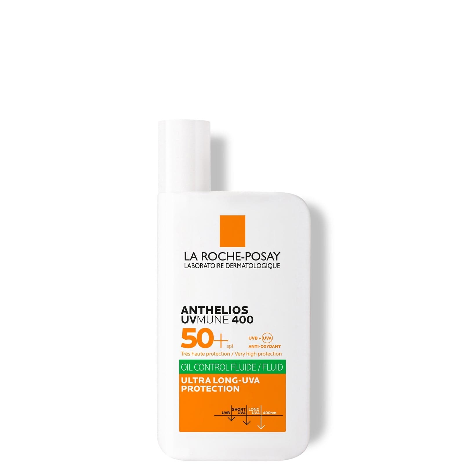 La Roche-Posay Anthelios Oil Control Fluid SPF50+ voor Vettige Oneffenhedengevoelige Huid 50 ml