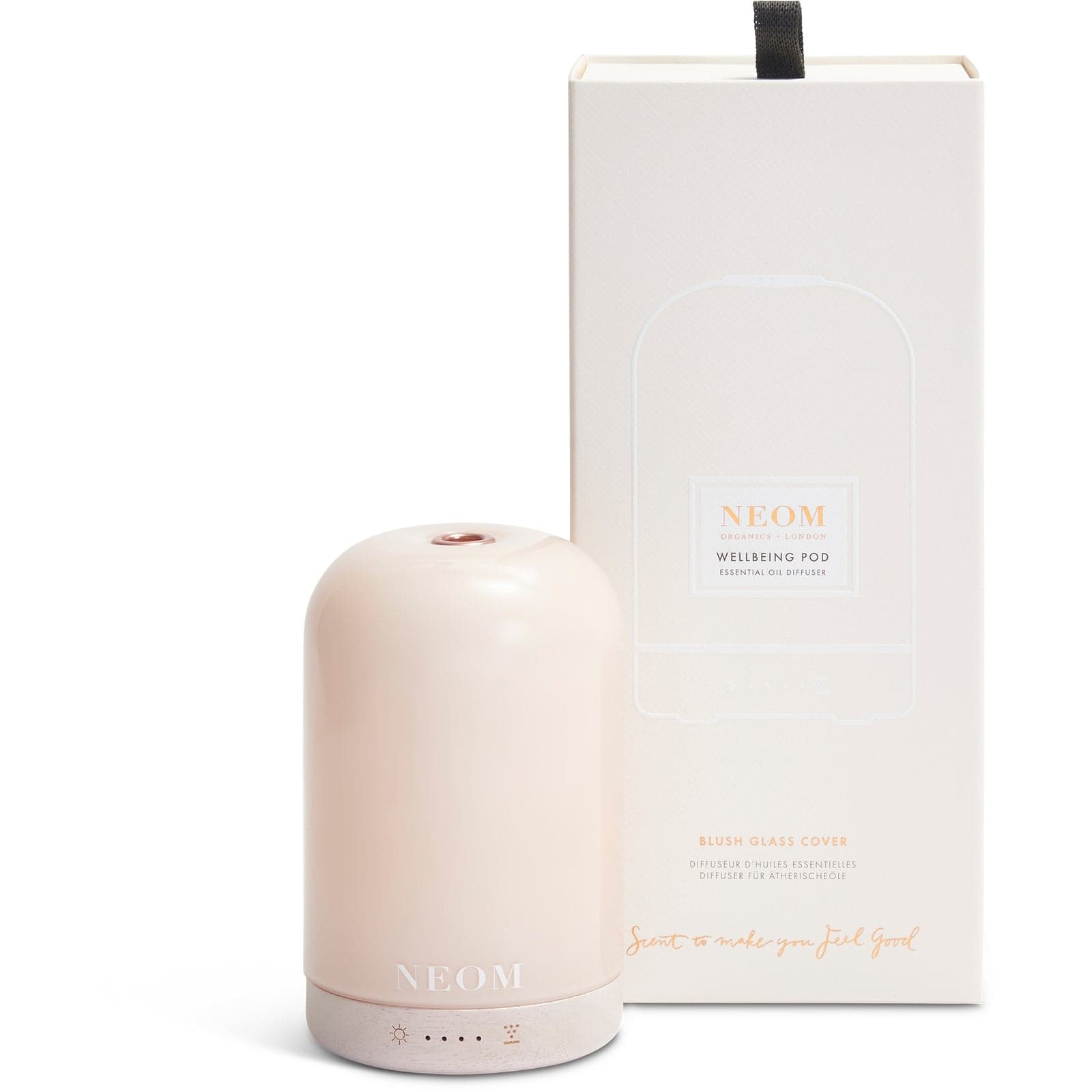 NEOM Wellbeing Pod Essential Oil Diffuser with Blush Cover