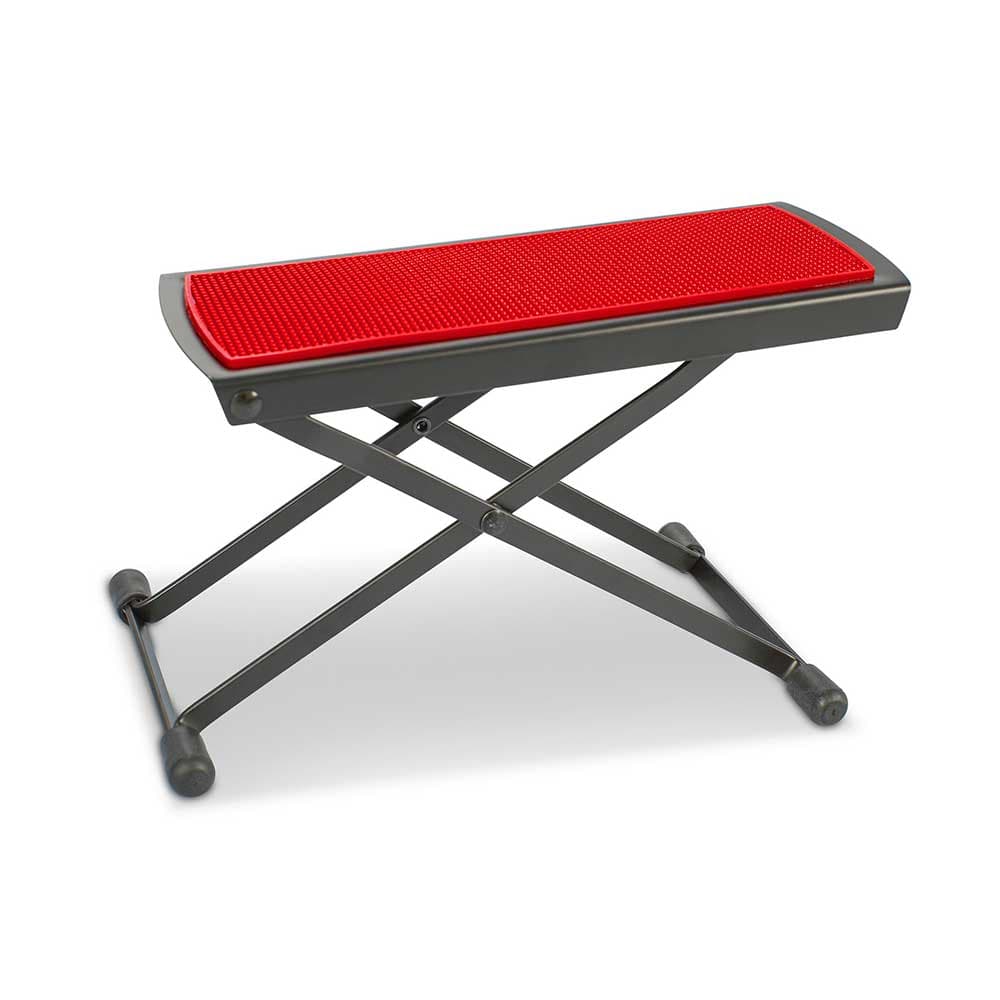 GEWA Music FS-10RD Voetsteun voor Gitaristen Rood