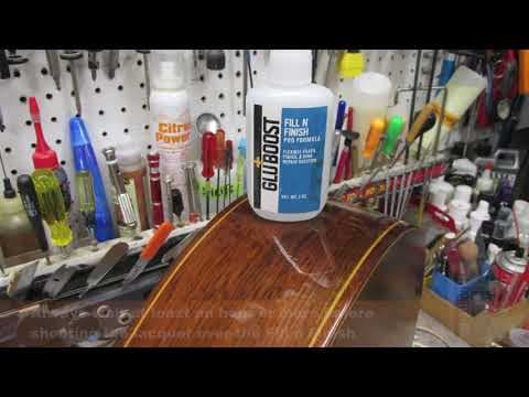GluBoost Fill n' Finish Pro Black FNFBLK Cyanoacrylate Lijm