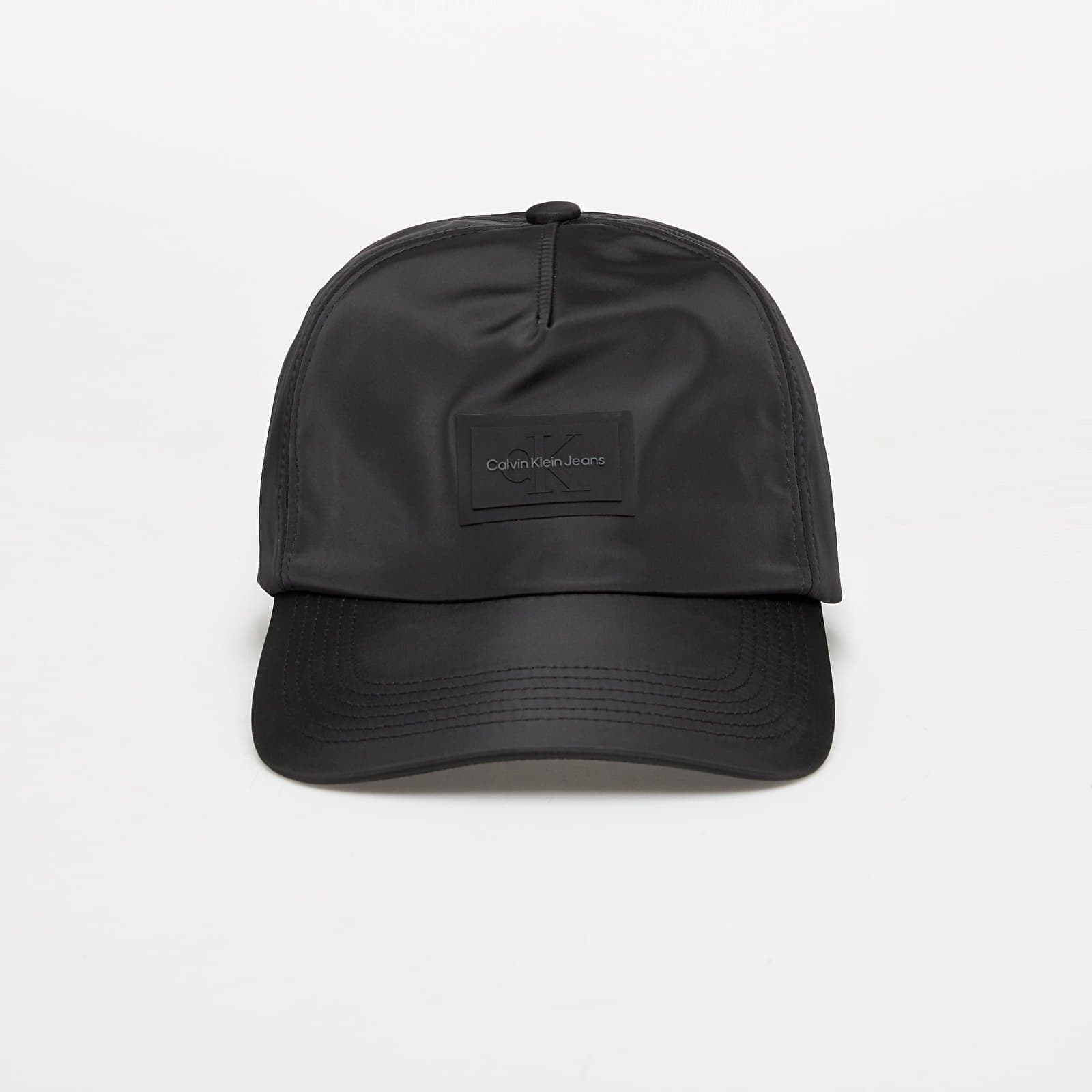 Pet Calvin Klein Jeans Monologo 6 Panel Cap Black Universal