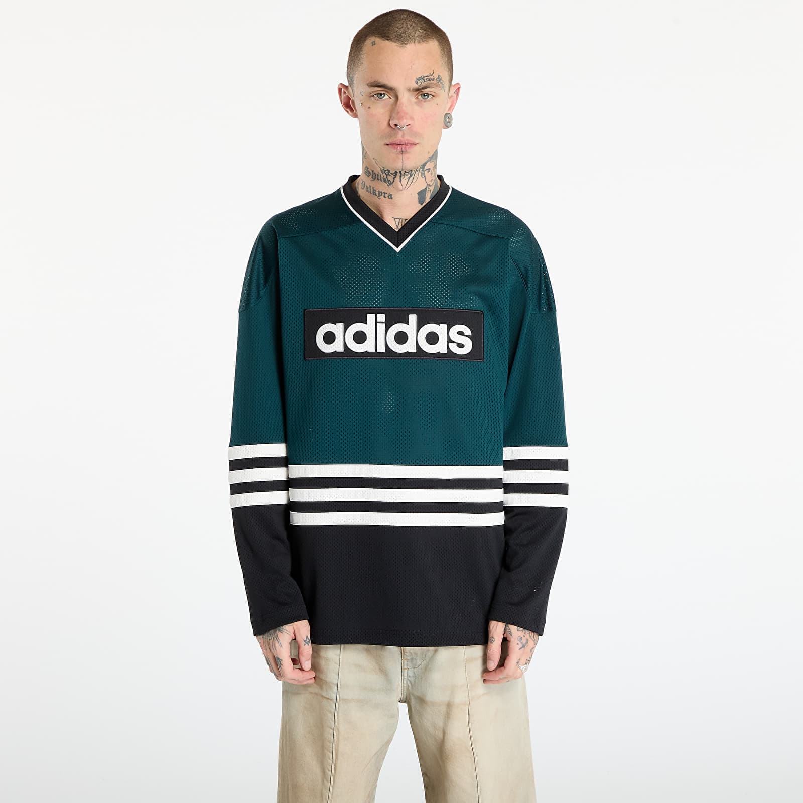 T-shirt adidas Hockey Jersey Aurora Ivy M