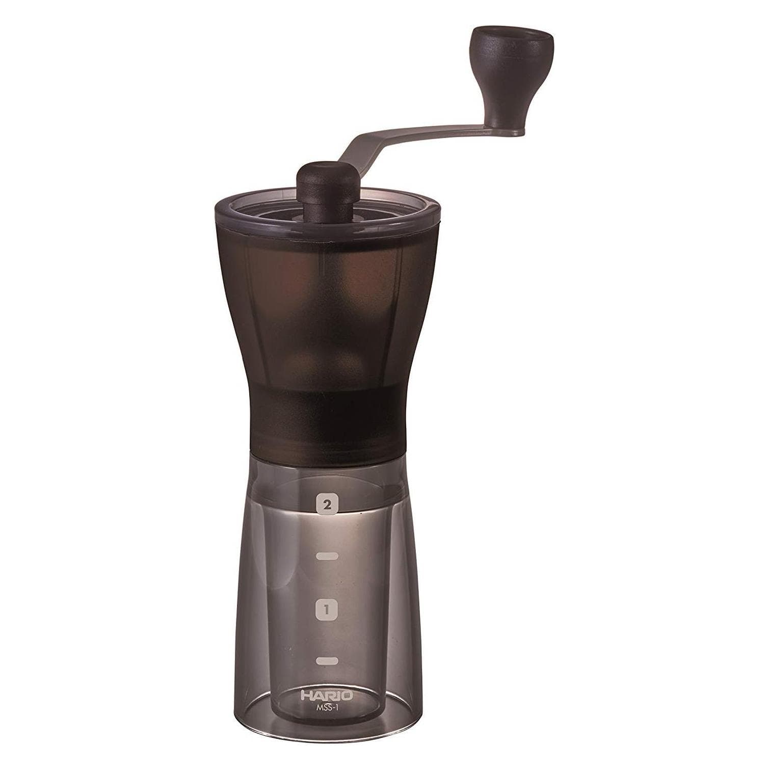 Hario Mini Slim, Koffiemolen, Zwart, Grijs