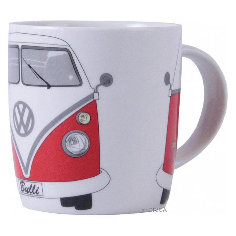 TOP Beker VW, Kopje, Rood, Wit