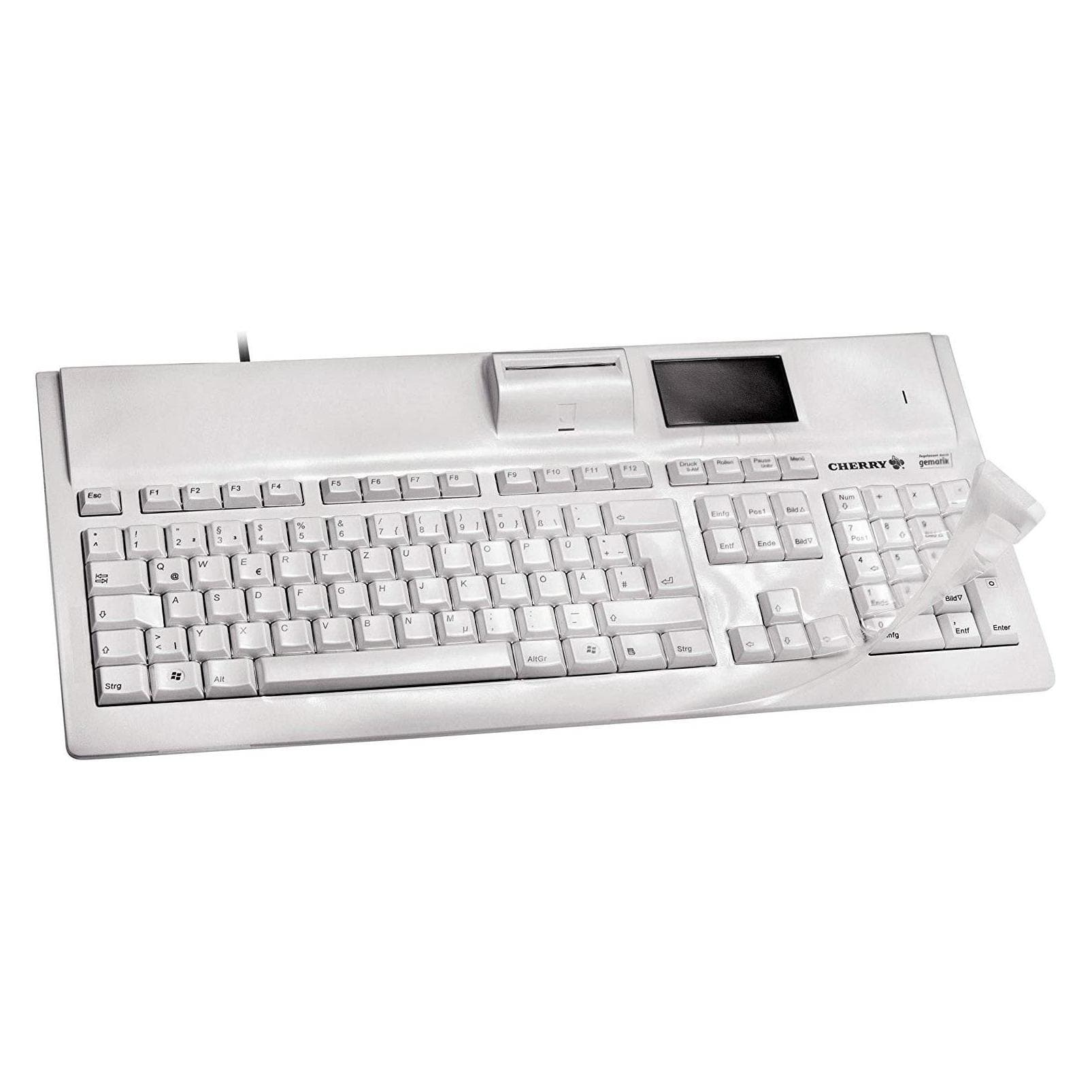 CHERRY WetEX G84-4100, Muis + Toetsenbord Accessoires, Transparant