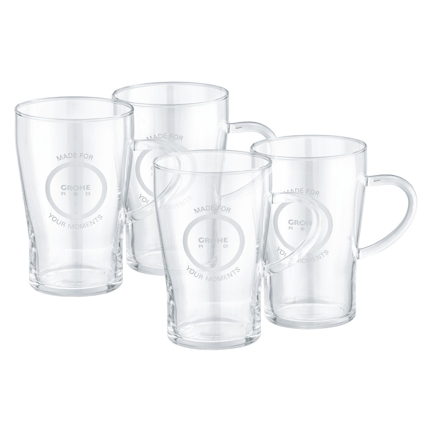 Grohe Red Teegläser (4 Stück), Tasse, Transparent