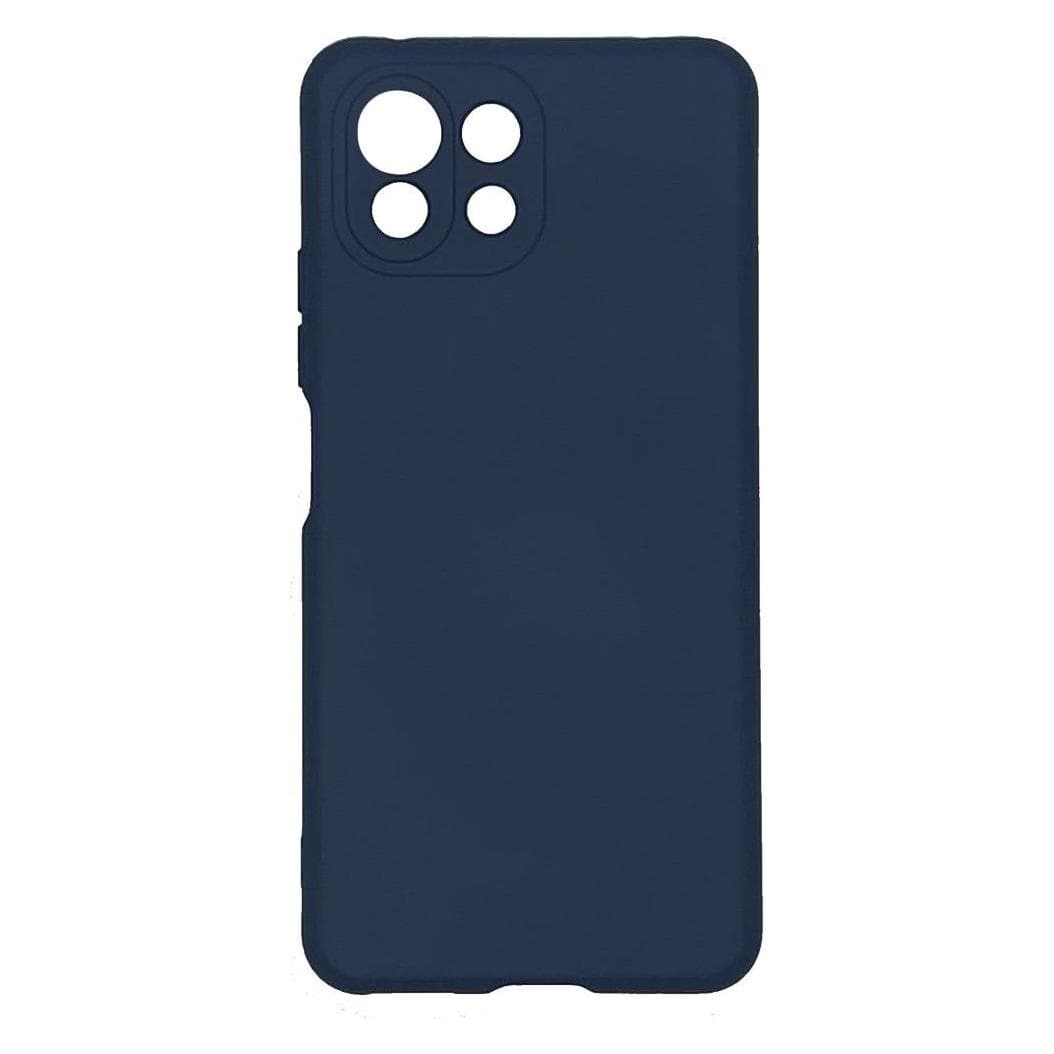 Evelatus Mi 11 Lite/11 Lite 5G/11 Lite 5G NE Nano Silicone Hoesje (Xiaomi 11 Lite 5G NE, Xiaomi Mi 11 Lite), Smartphonehoes, Blauw