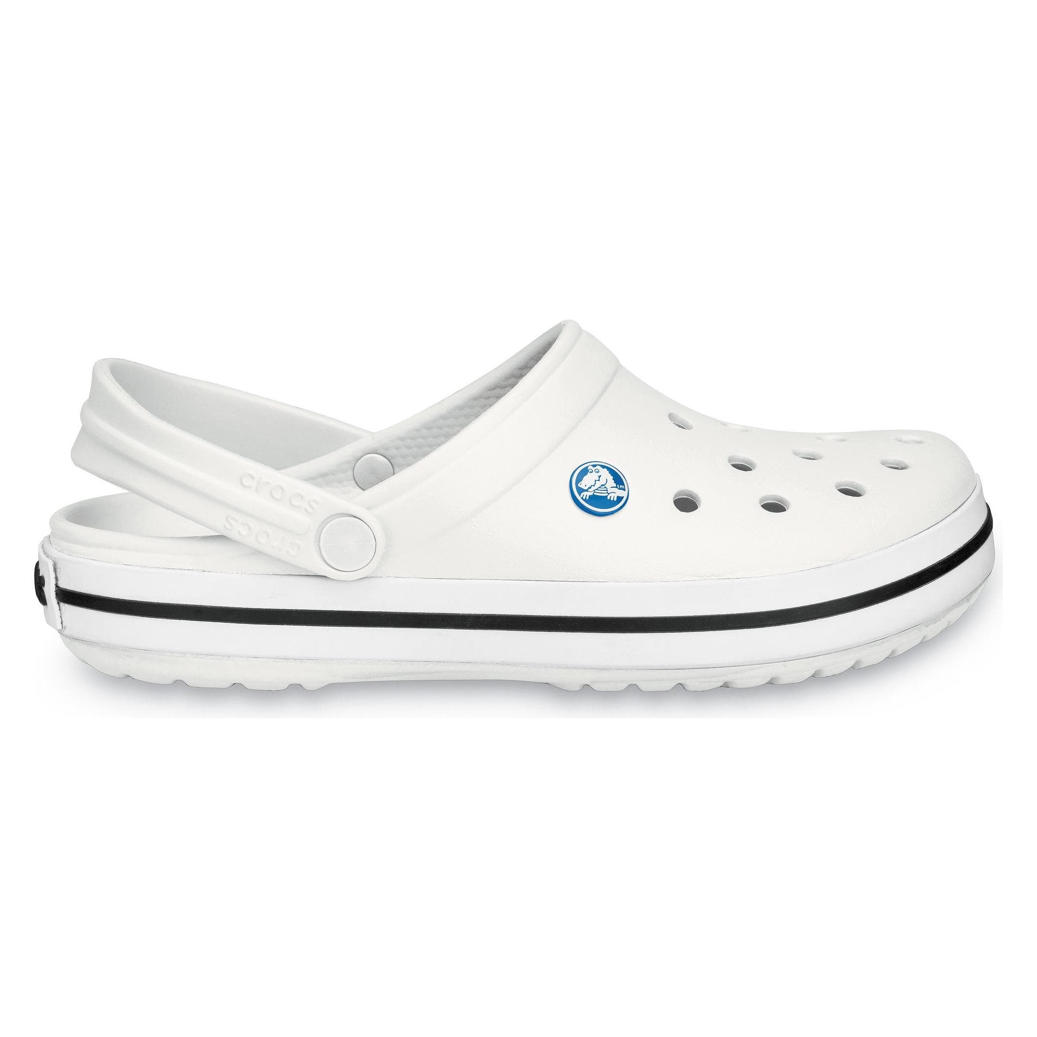 Crocs, Unisex, Pantoffels, Crocband Klompen Unisex, Wit, (48, 49)