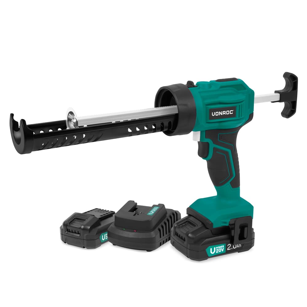 Accu Kitspuit 20V | Incl. 2x 2.0Ah Accu’s en snellader