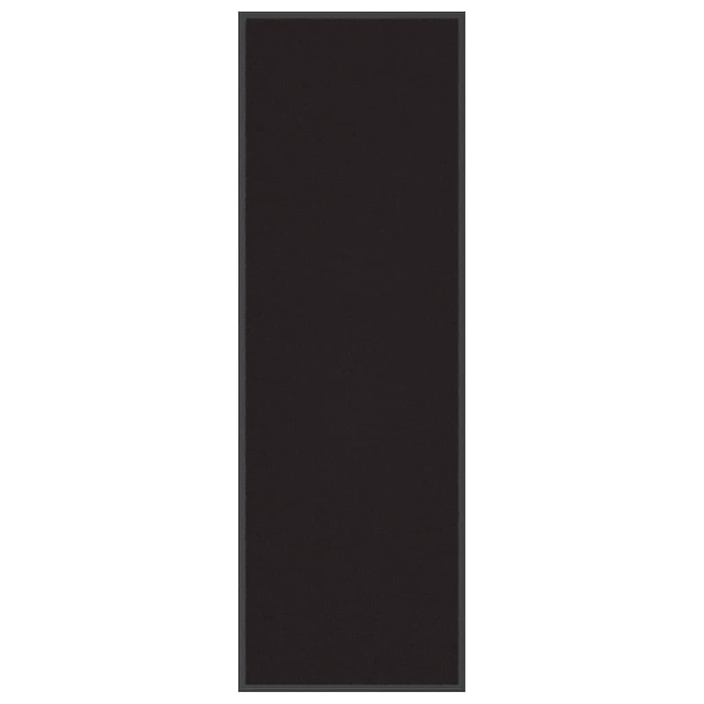 Deurmat 60x180 cm zwart
