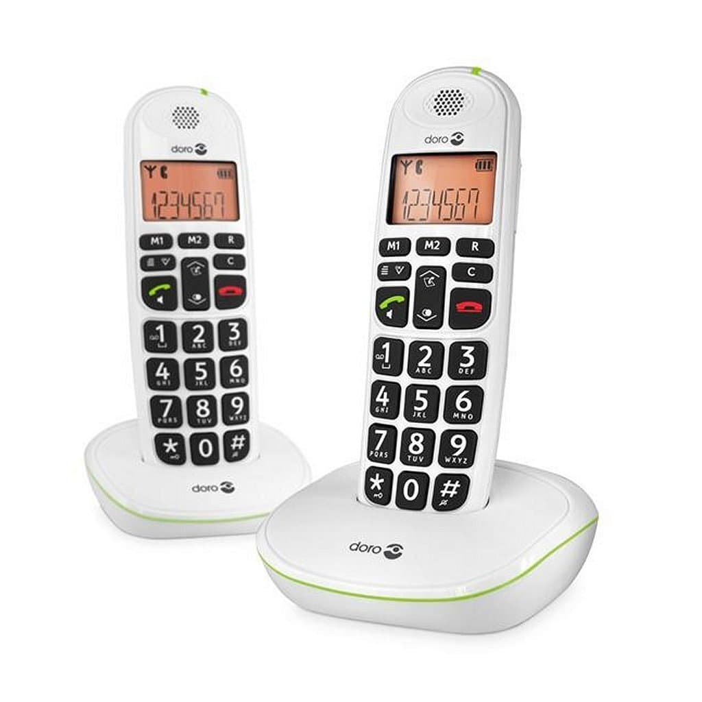 Doro phone easy duo telefoon wit