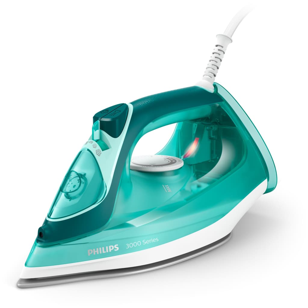 Philips dst3030/70 3000 series stoomstrijkijzer turkoois
