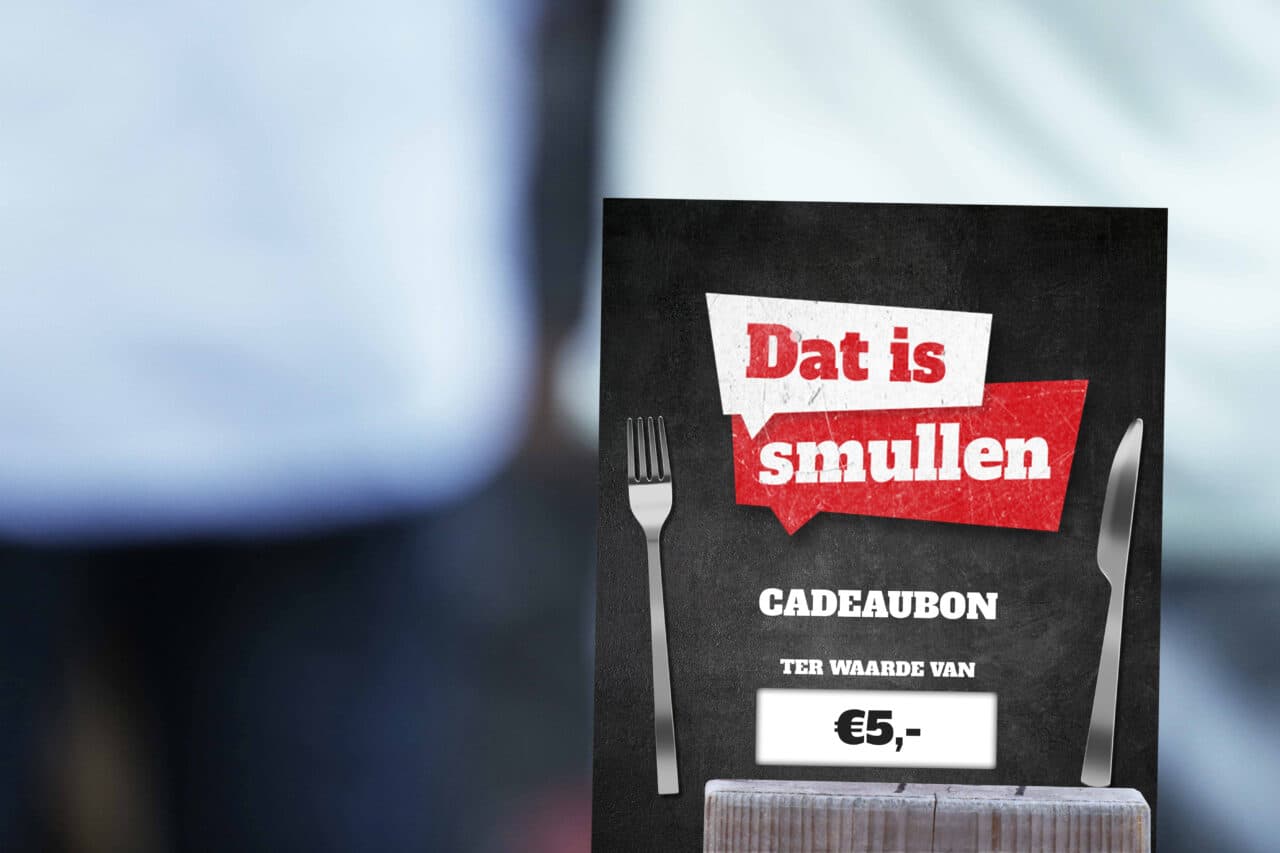 BBQ Bon 5 euro