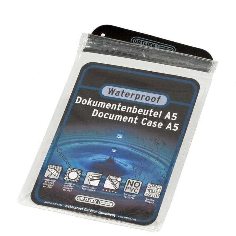 Document-Bag A5 Opbergzak Transparent