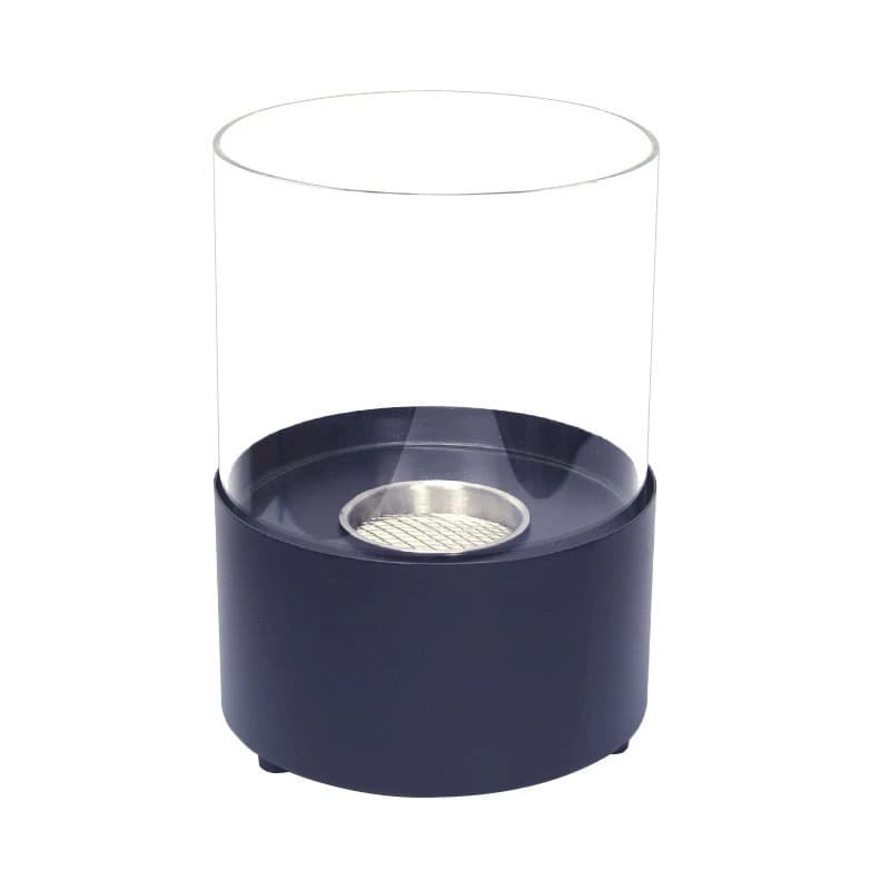 Ronde bio-ethanol tafelhaard - Zwart | Bioethanol-haard.be