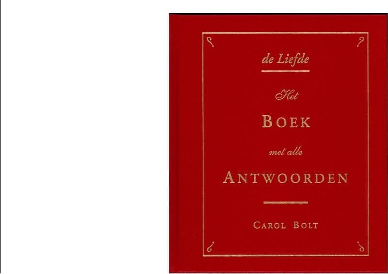 De Liefde - boek met alle antwoorden - mini (Paperback)