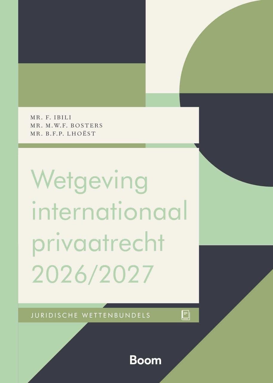 Wetgeving internationaal privaatrecht (Paperback)