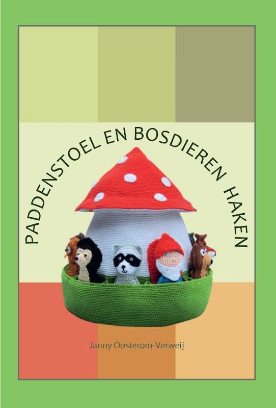 Paddenstoel en bosdieren haken (Paperback)
