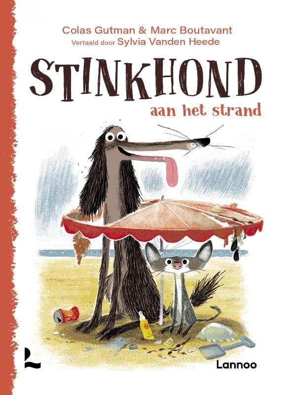 Stinkhond aan het strand (Hardback)