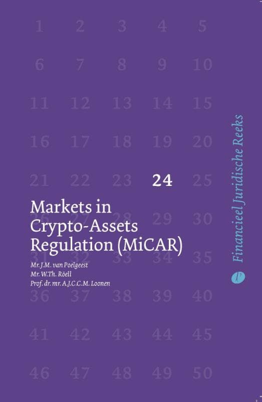 Markets in Crypto-Assets Regulation (MiCAR) (Paperback)