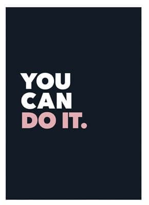 You can do it. (Hardback)