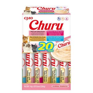 Inaba Ciao Churu multipack met zeevruchten kattensnack 20 x 14 g