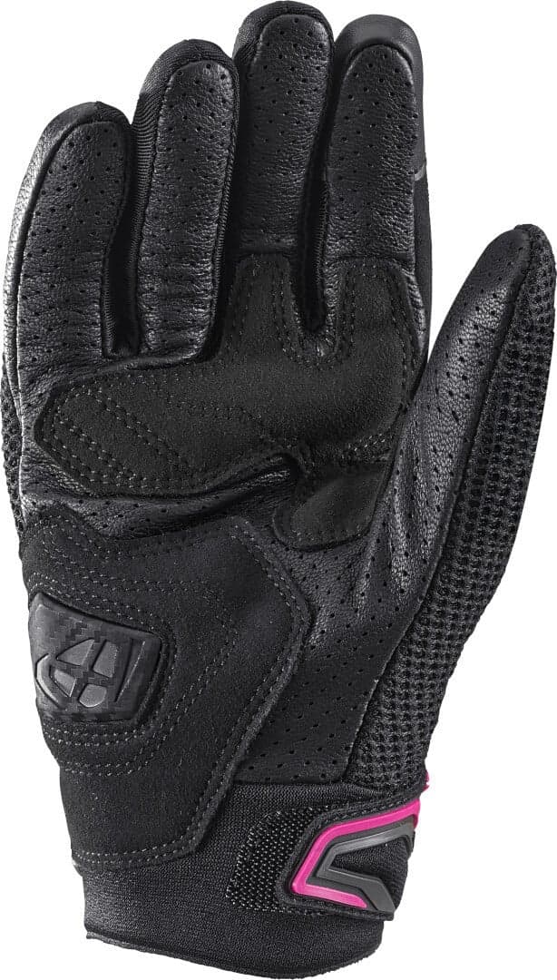 Ixon Mirage Airflow L Black Fushia Ladies Motorcycle Gloves Size S