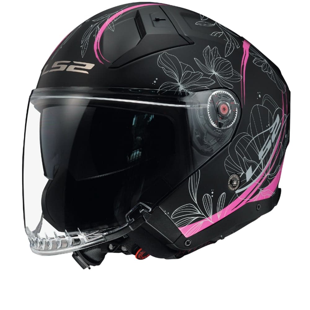 LS2 OF603 Infinity II Lotus Matt Pink Jet Helmet Size XS