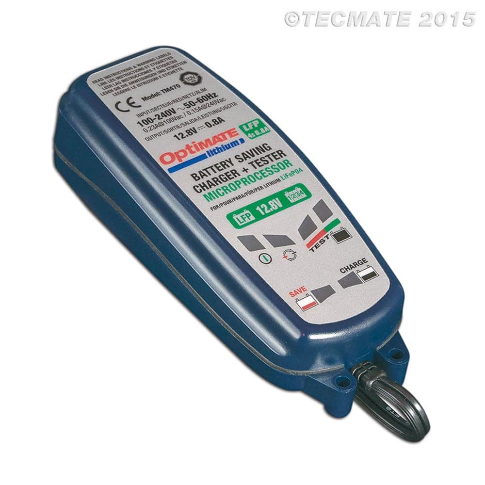 Tecmate Optimate Lithium 0.8A Size