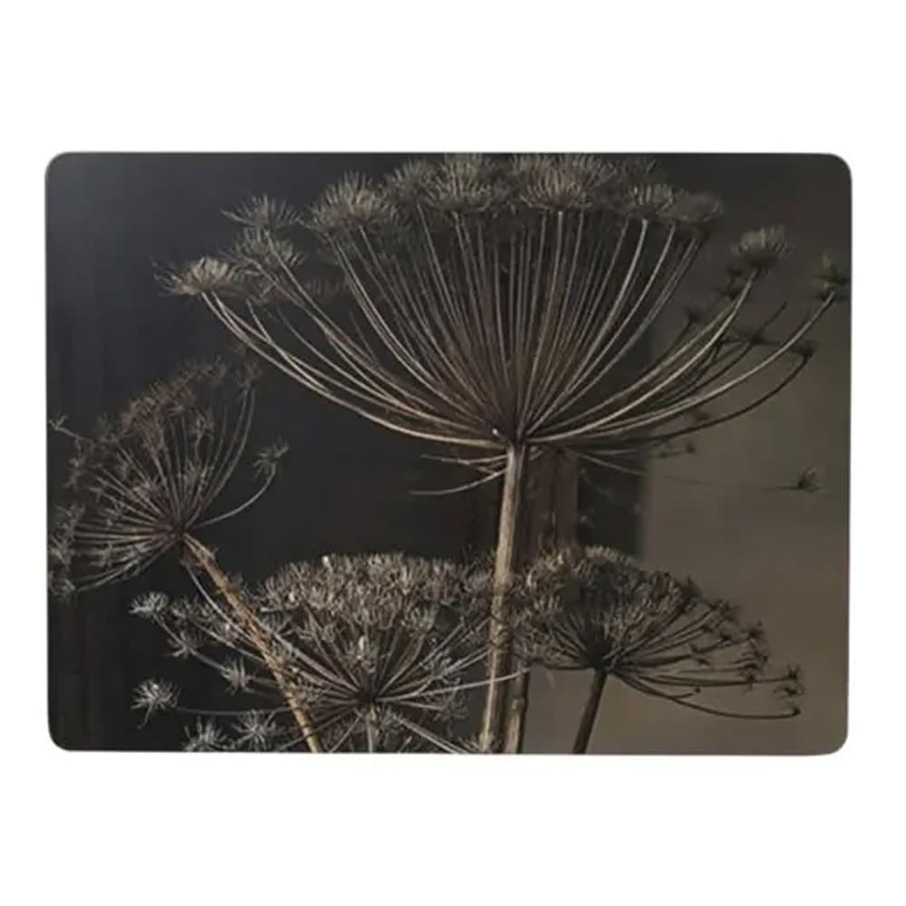 Placemats berenklauw donker set 4