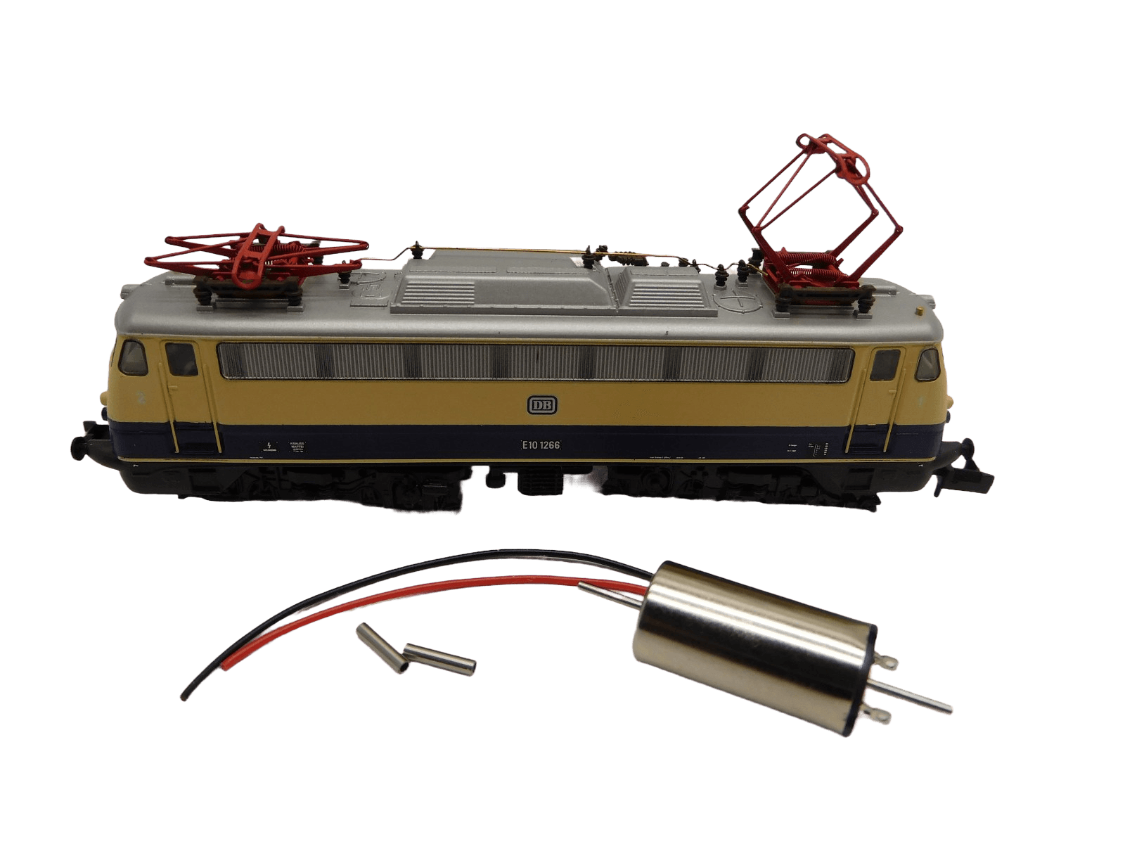 micromotor NH005 motor ombouwset voor Hobbytrain E10, E10.3, E40, BR 110, BR 112, BR 114, u.a.