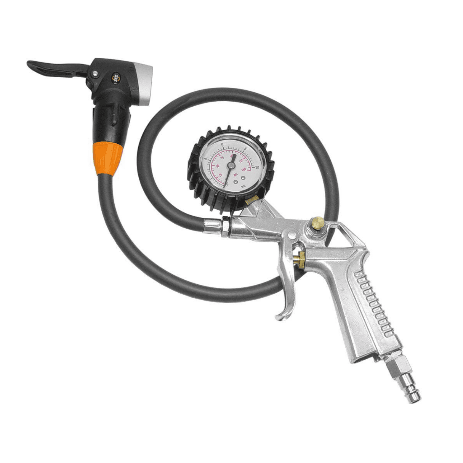 Cycplus Cyclus luchtpistool m/meter uni ventiel