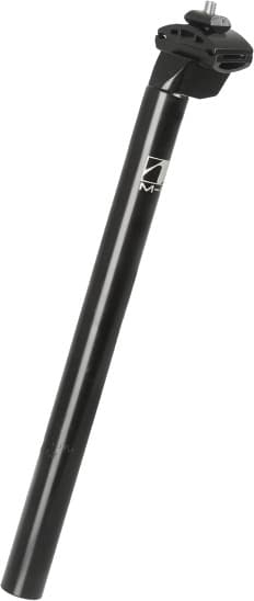 Zadelpen Fausto Atb Aluminium 350Mm 27.2 Zwart