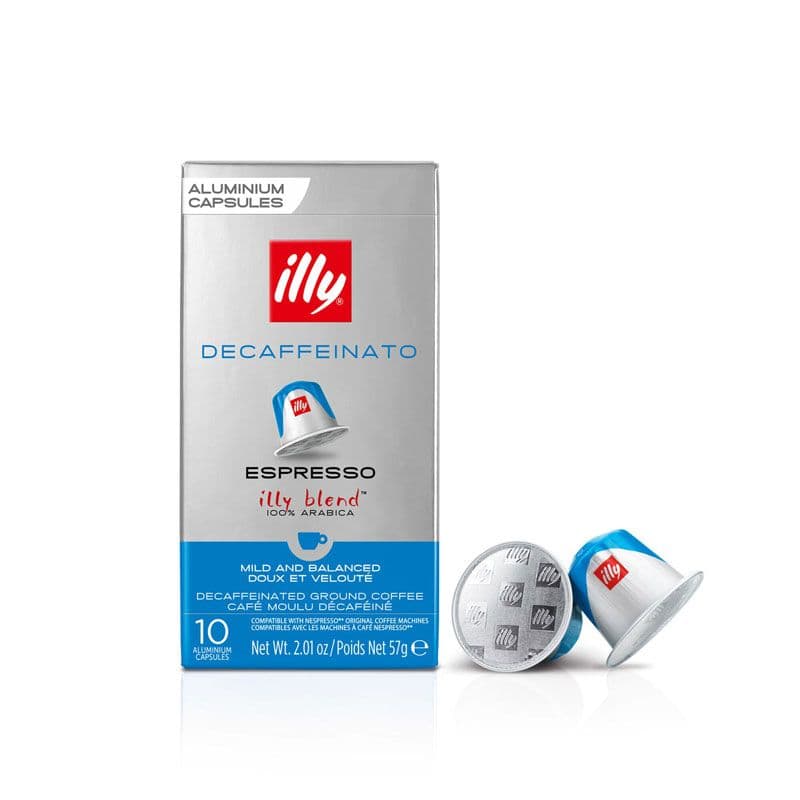 Illy DECAFFEINATO capsules compatible NESPRESSO apparaten (10st)