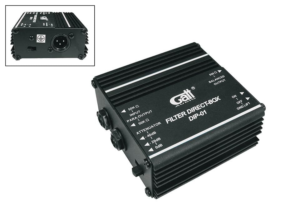 Gatt Audio DIP-01 passieve DI-box