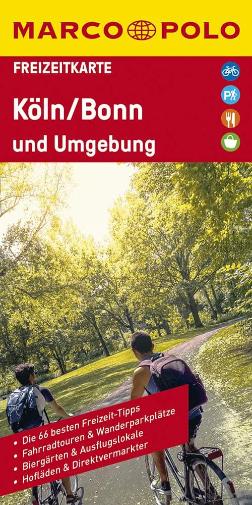 Wegenkaart - landkaart 21 Marco Polo Freizeitkarte Köln (Keulen) - Bon