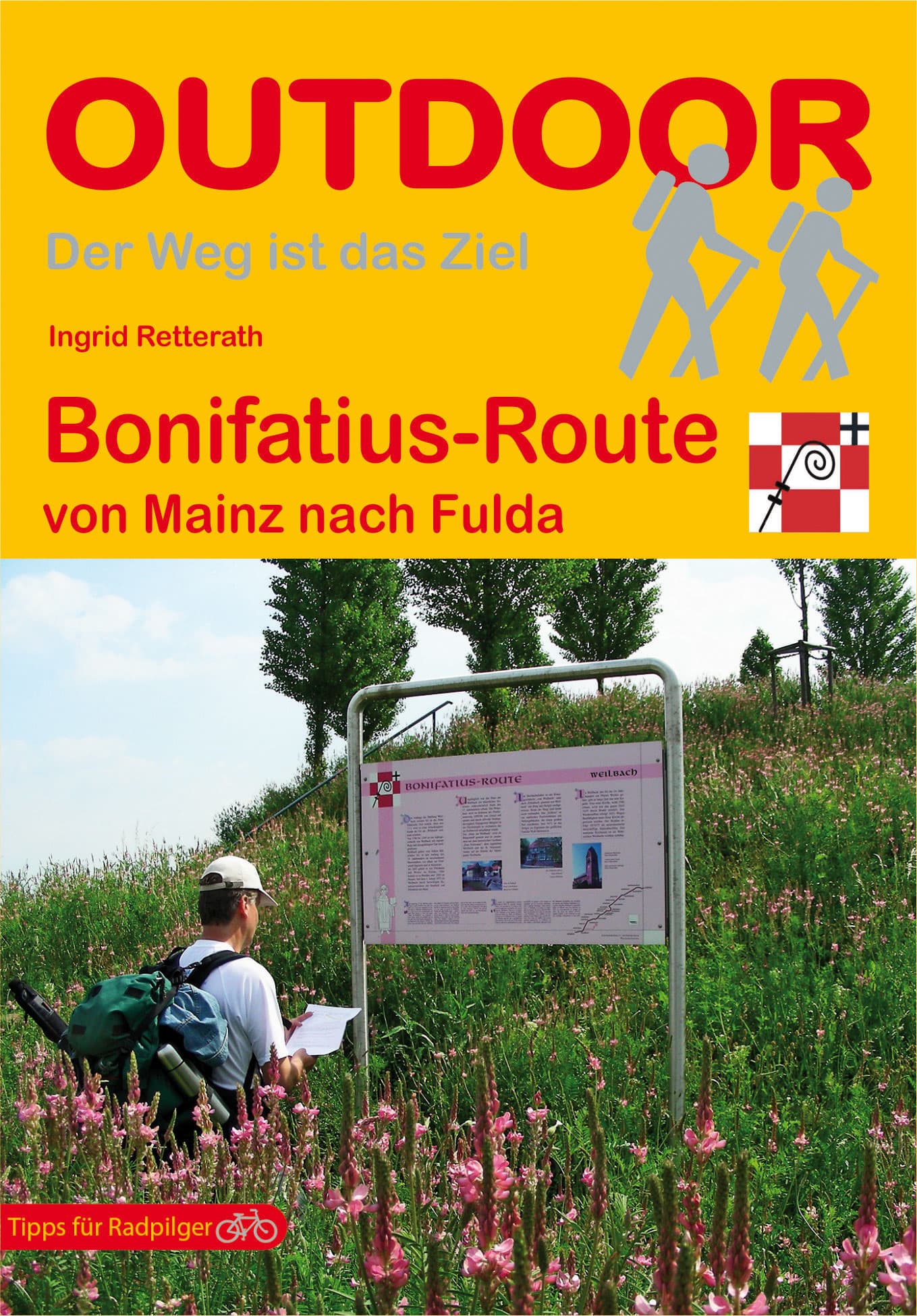 Wandelgids 258 Bonifatius-Route von Mainz nach Fulda | Conrad Stein Ve