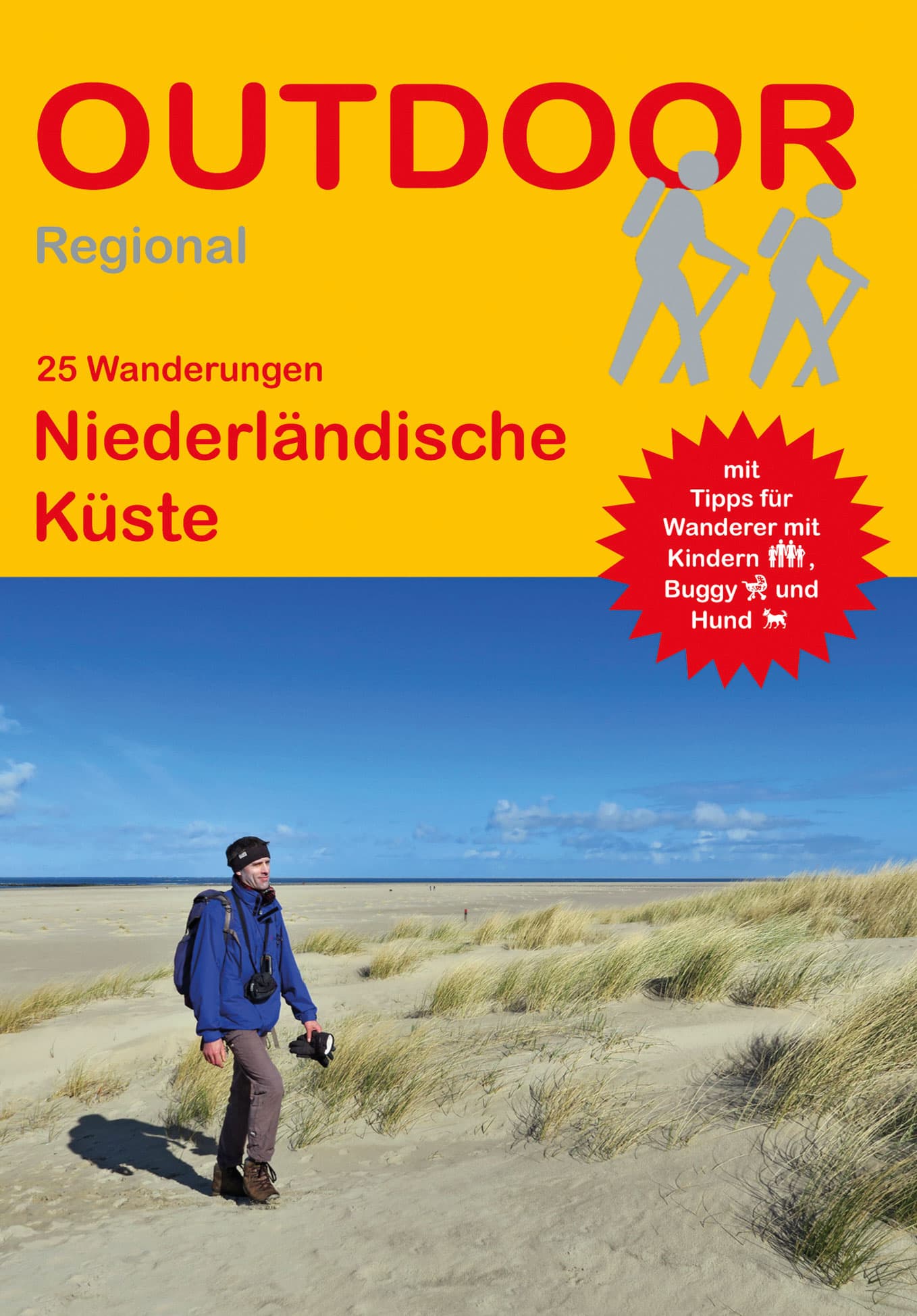 Wandelgids Niederländische Küste (25 Wanderungen) Nederlandse kust | Conrad Stein Verlag