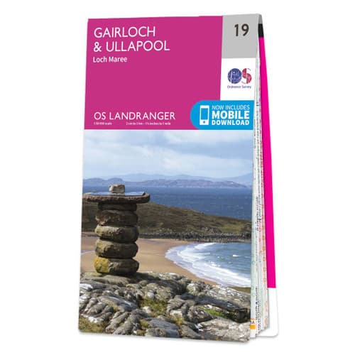 Wandelkaart - Topografische kaart 019 Landranger Gairloch & Ullapool,