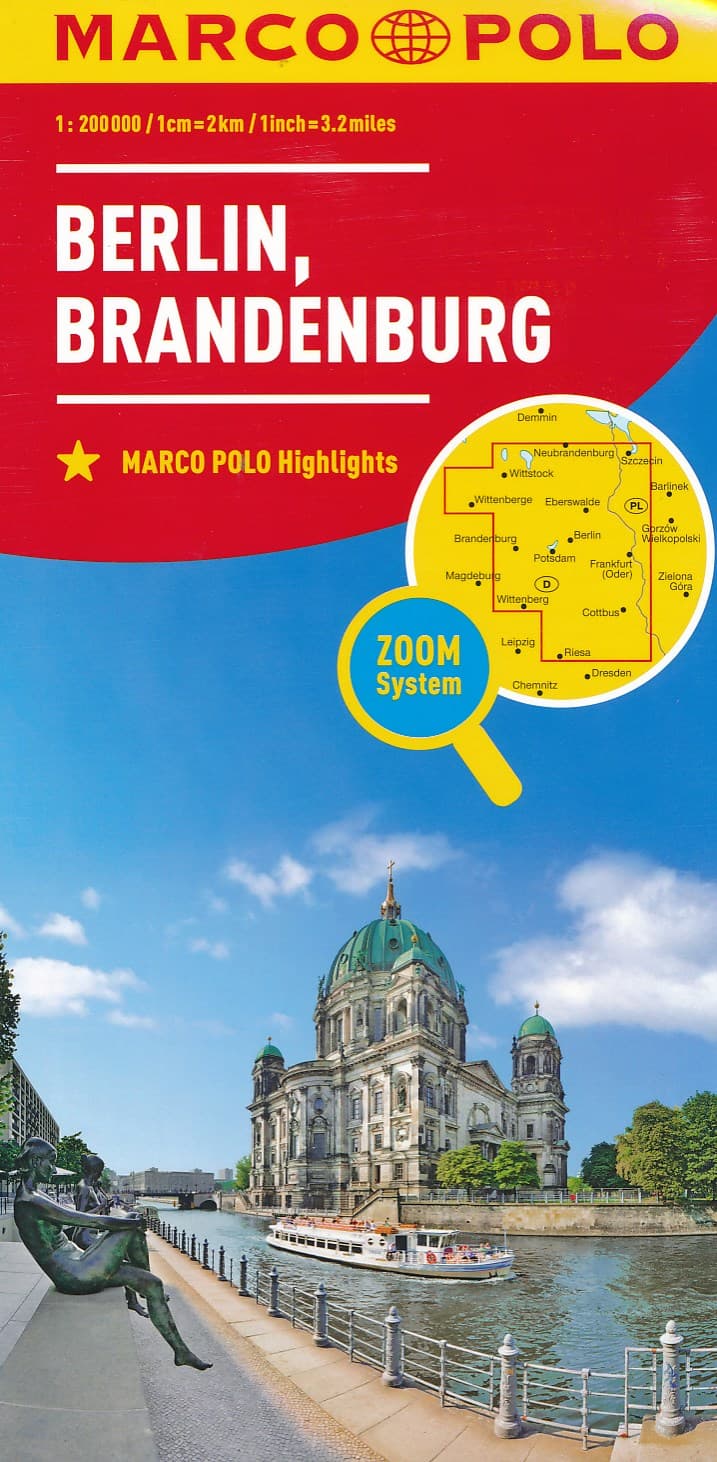 Wegenkaart - landkaart D04 Brandenburg - Berlin - Berlijn | Marco Polo